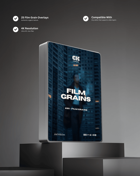 Film Grain Overlays - CINEKIND