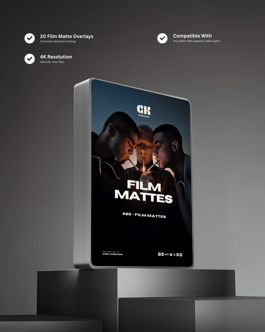 Film Matte Overlays - CINEKIND